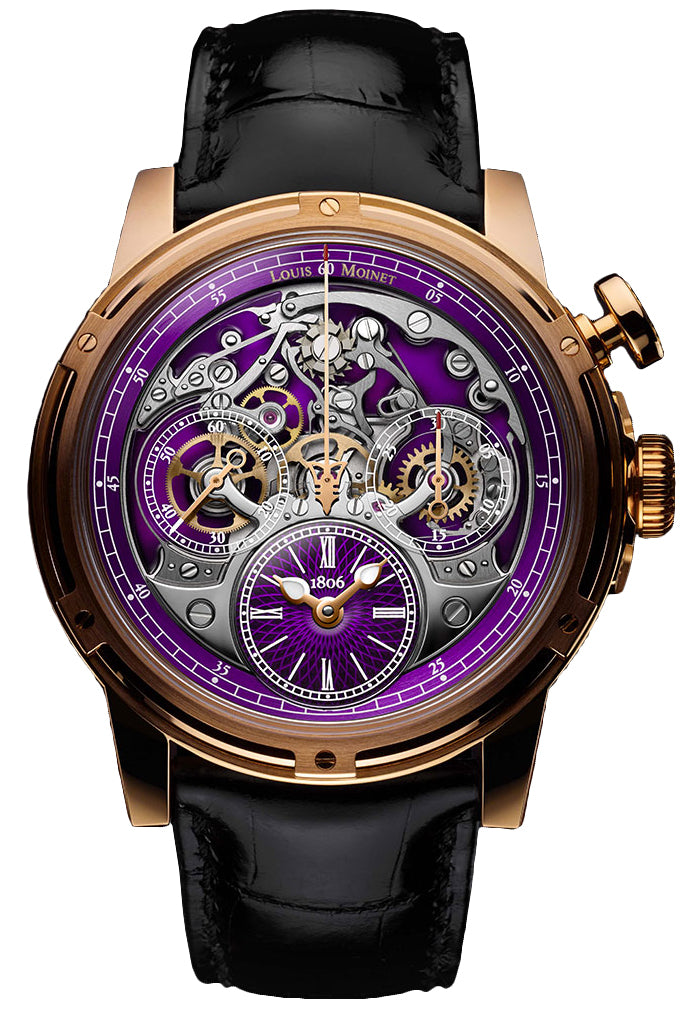 Louis Moinet Watch Memoris 18k Rose Gold Limited Edition