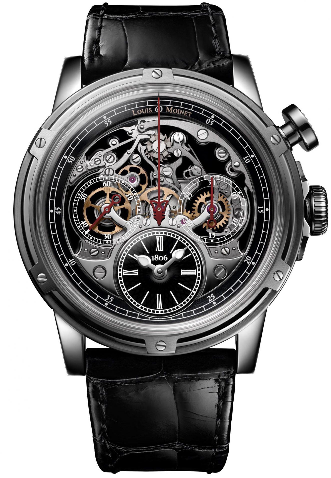 Louis Moinet Watch Memoris Superlight Black Limited Edition