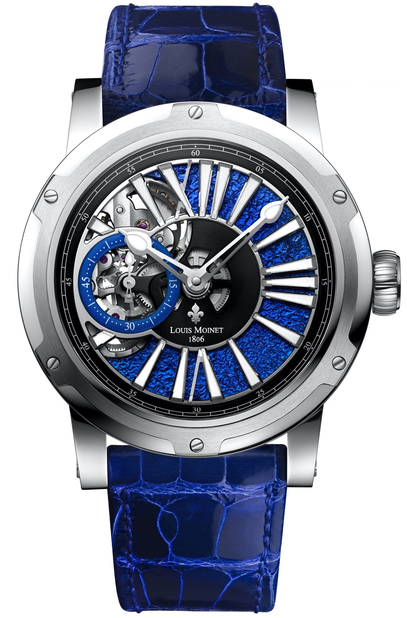 Louis Moinet Watch Metropolis Magic Blue Limited Edition