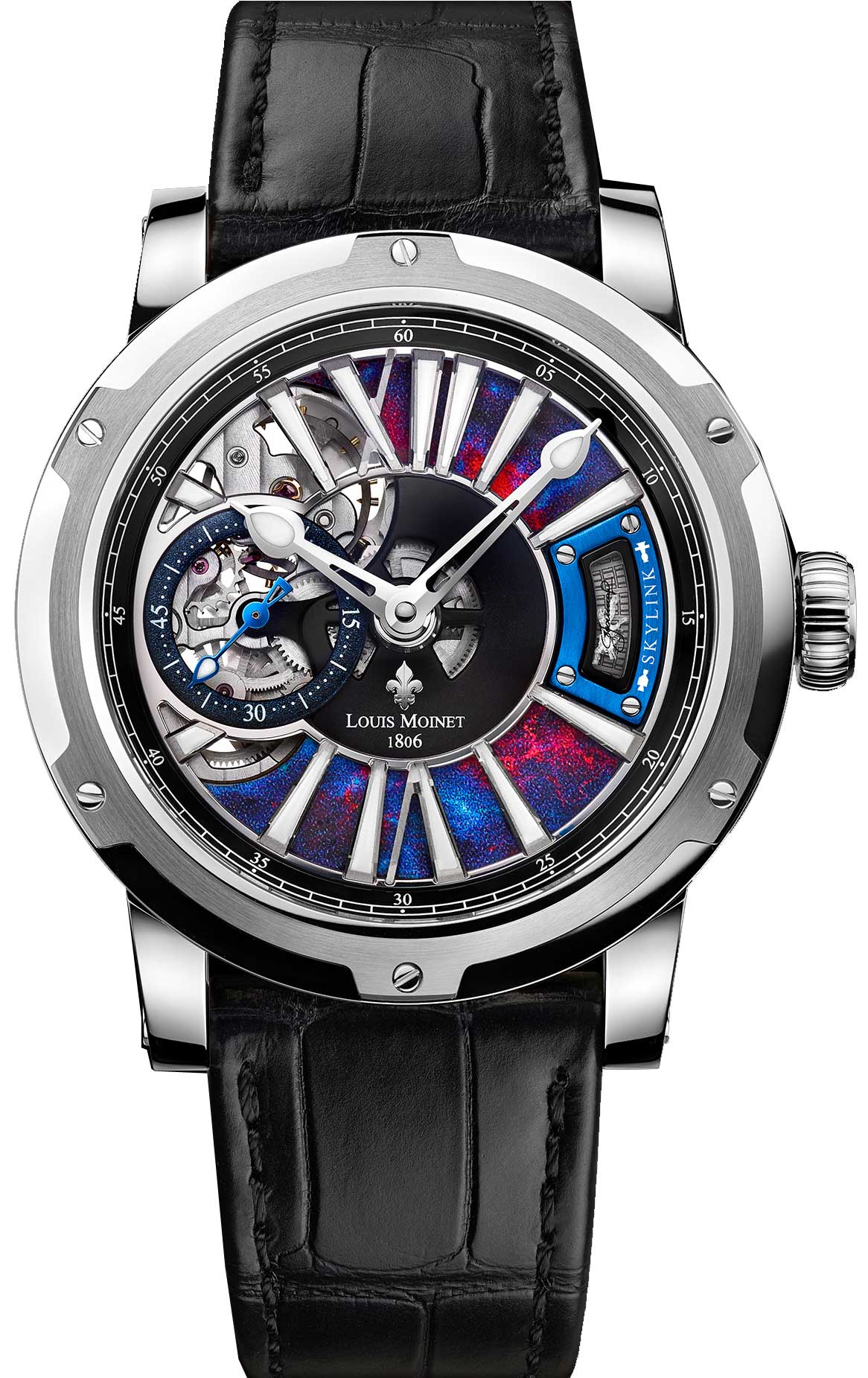 Louis Moinet Watch Skylink Steel Limited Edition