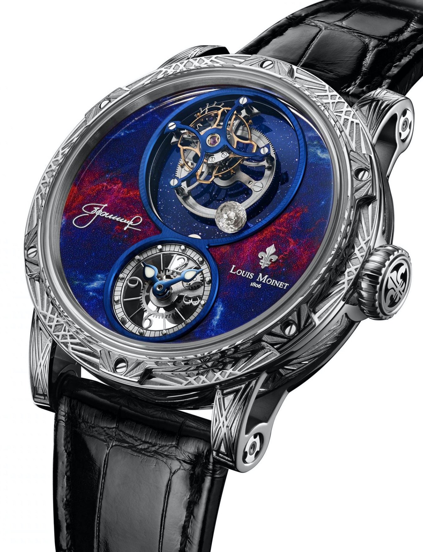 Louis Moinet Watch Spacewalker White Gold Limited Edition