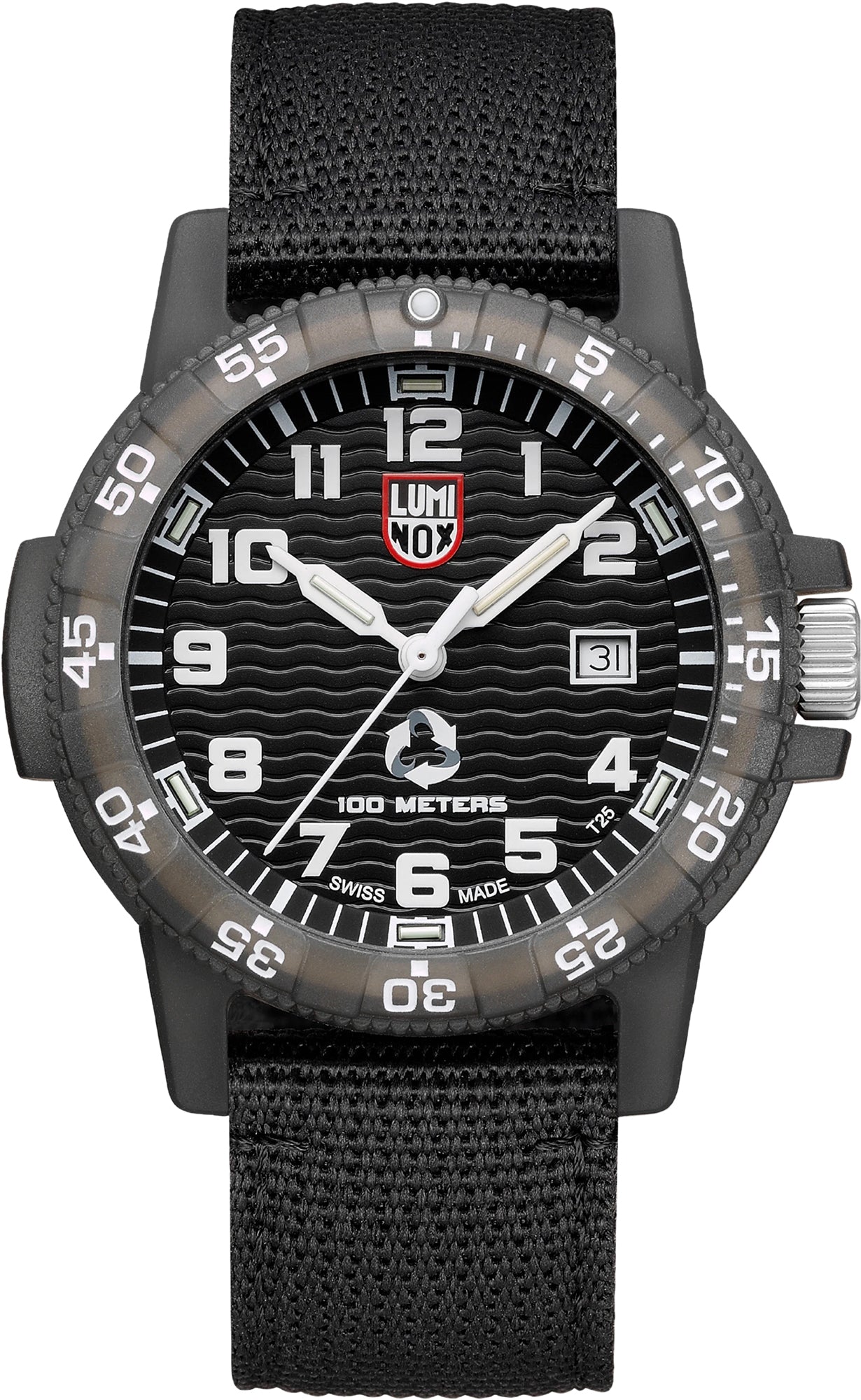 Luminox Watch Sea Leatherback Sea Turtle Giant 0320 Series Black