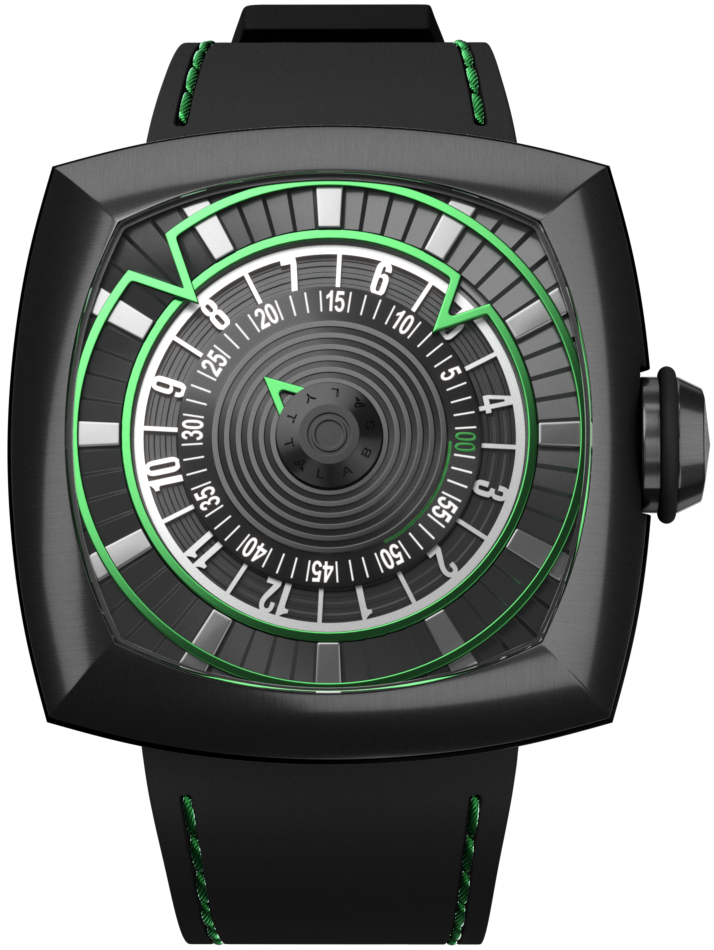 Lytt Labs Watch Green Gunmetal