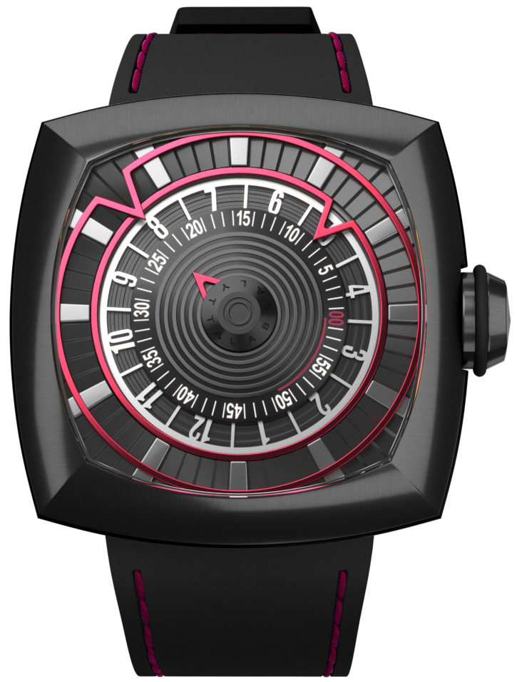 Lytt Labs Watch Red Gunmetal