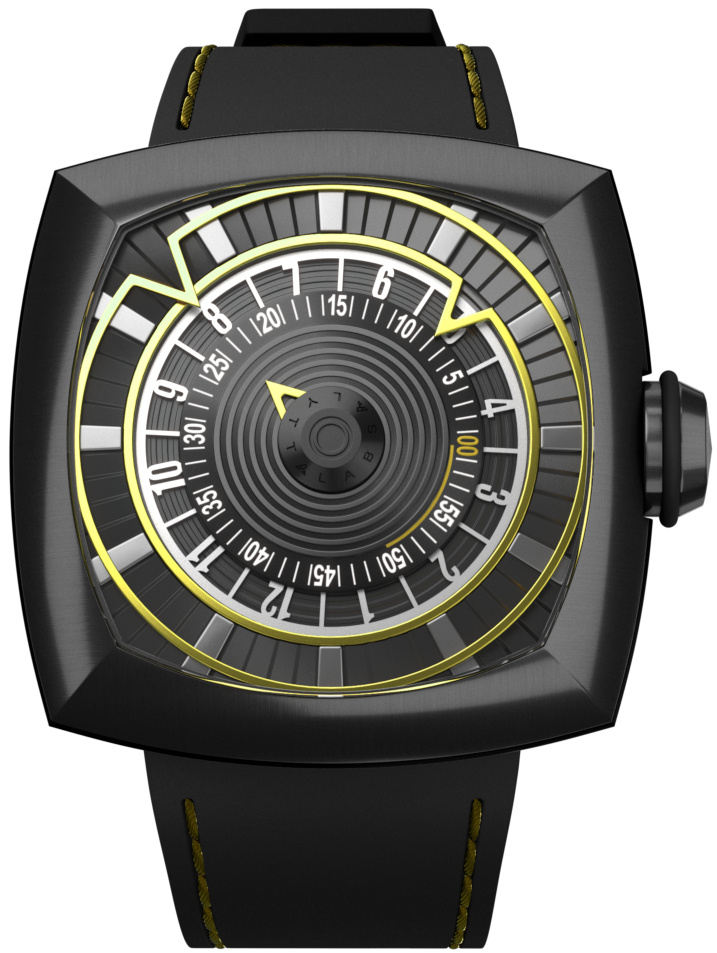 Lytt Labs Watch Yellow Gunmetal