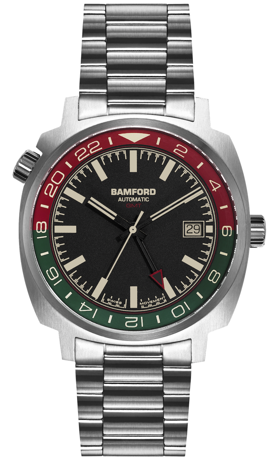 Bamford Watch Gmt Steel Italian