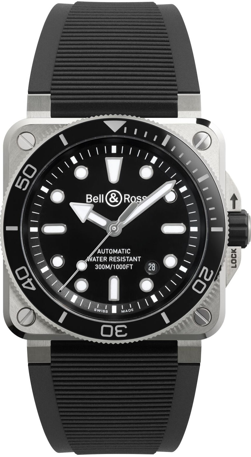 Bell & Ross Br 03 Diver Black Steel