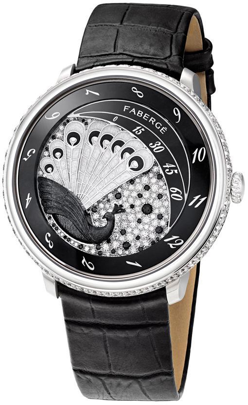 Faberge Lady Compliquee Peacock Black Sapphire