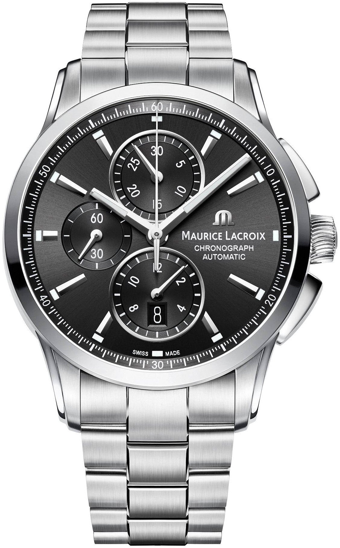 Maurice Lacroix Watch Pontos Day Chrono Mens