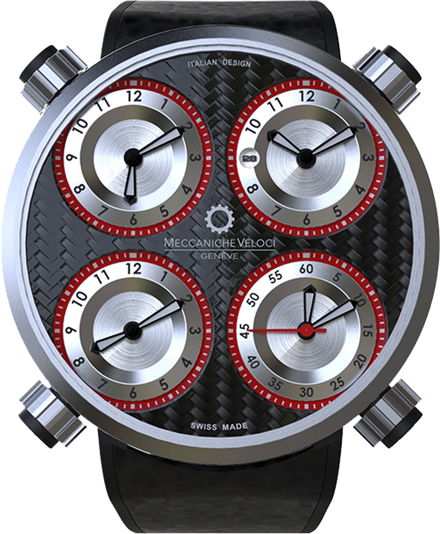 Meccaniche Veloci Watch Quattrovalvole Carborosso