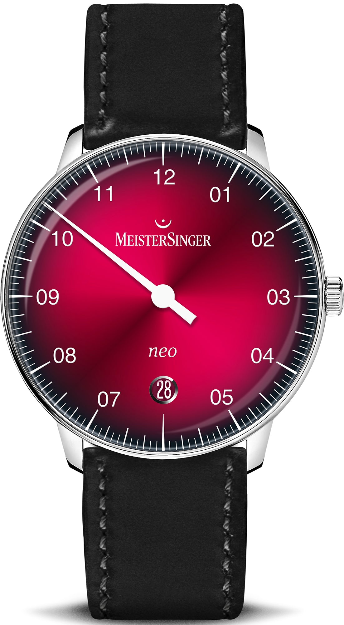 Meistersinger Watch Neo Bordeaux Degrade