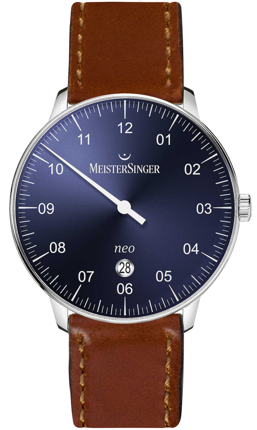 Meistersinger Watch Neo Plus Cordovan Cognac