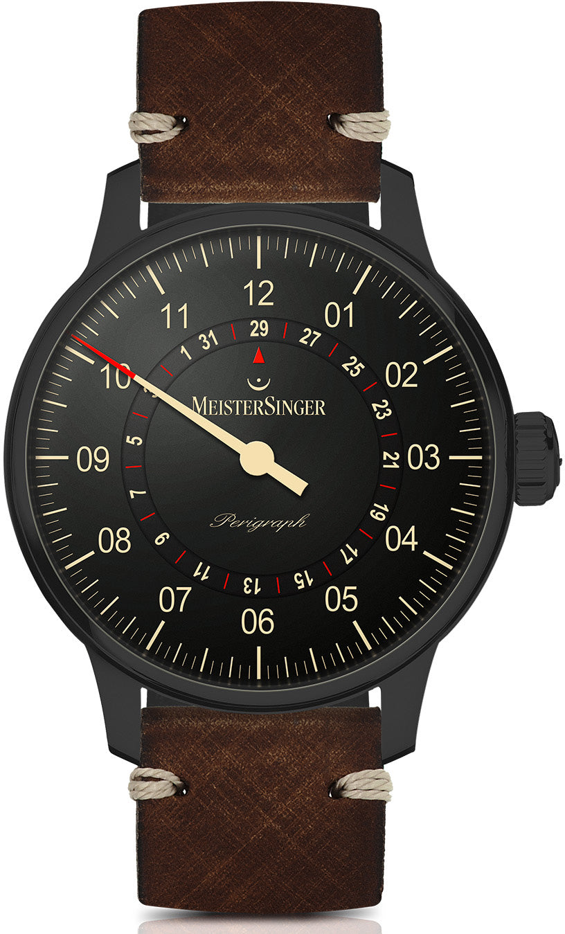 Meistersinger Watch Perigraph Blackline