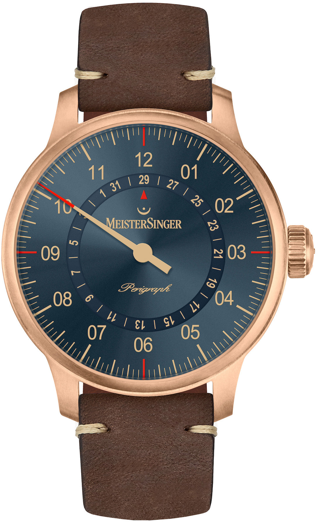 Meistersinger Watch Perigraph Bronze Line