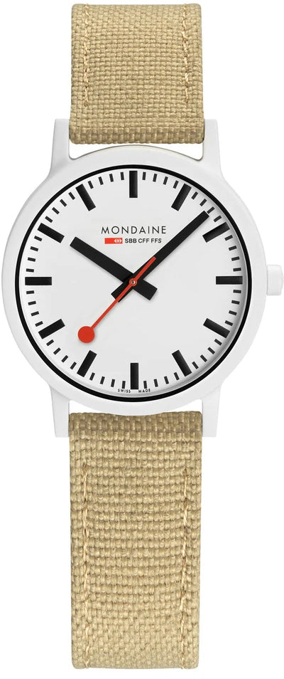 Mondaine Watch Essence White