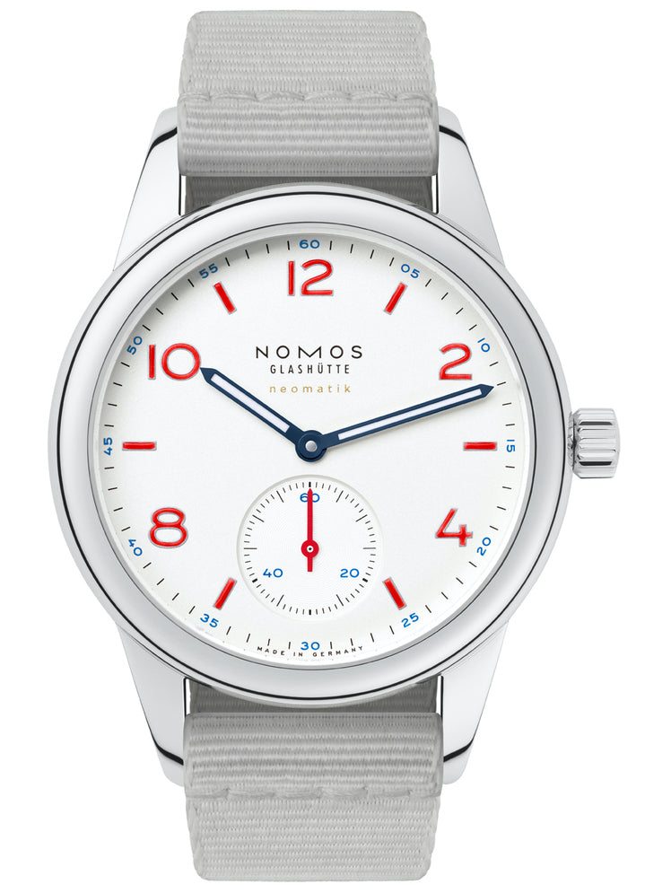 Nomos Glashutte Watch Club Aqua Neomatik Sapphire Crystal