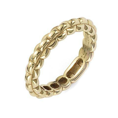 Fope Eka Tiny 18ct Yellow Gold Ring - S