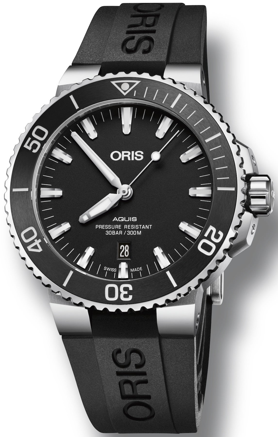 Oris Watch Aquis Date Rubber