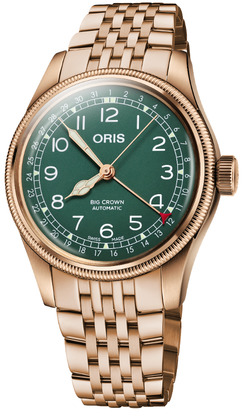 Oris Watch Big Crown Pointer Date Bronze Green