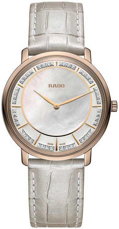 Rado Watch Diamaster Ceramos Thinline Quartz