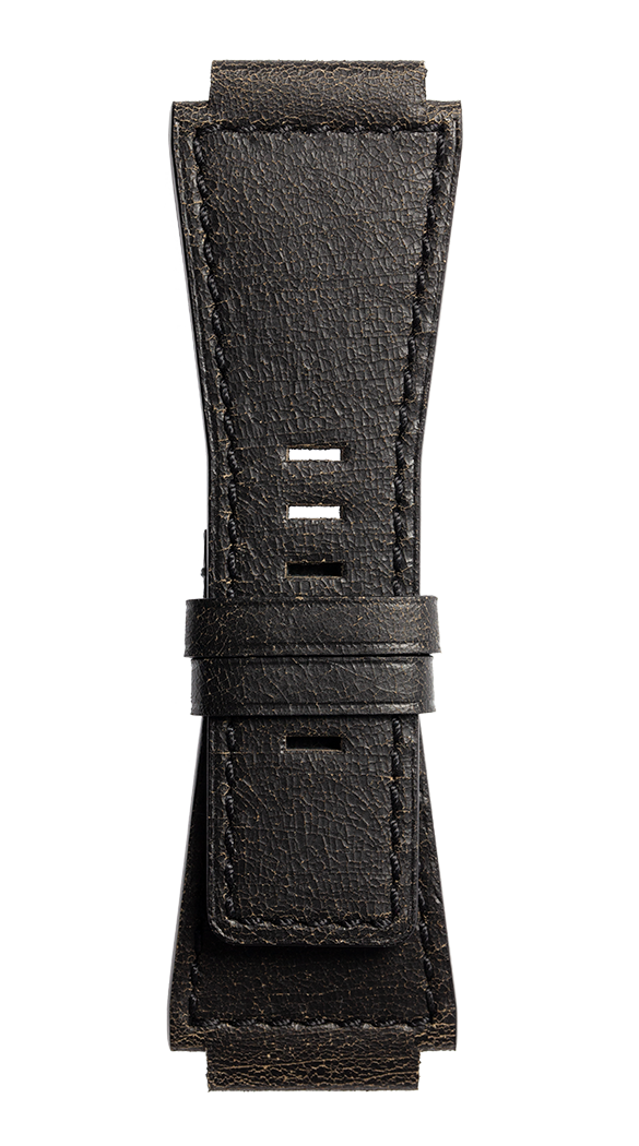 Bell & Ross Strap Br01/br03 Calfskin Chestnut Brown