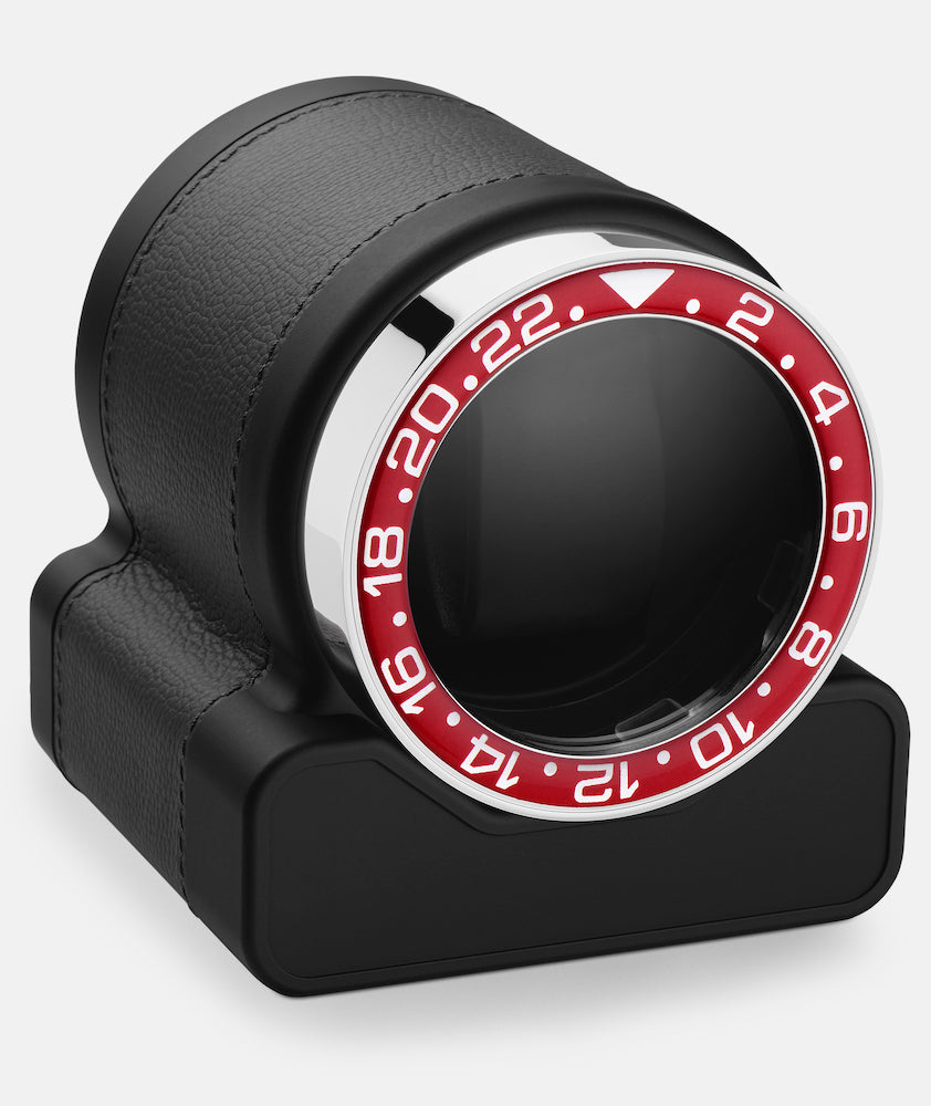 Scatola Del Tempo Watch Winder Rotor One Grey Red Bezel