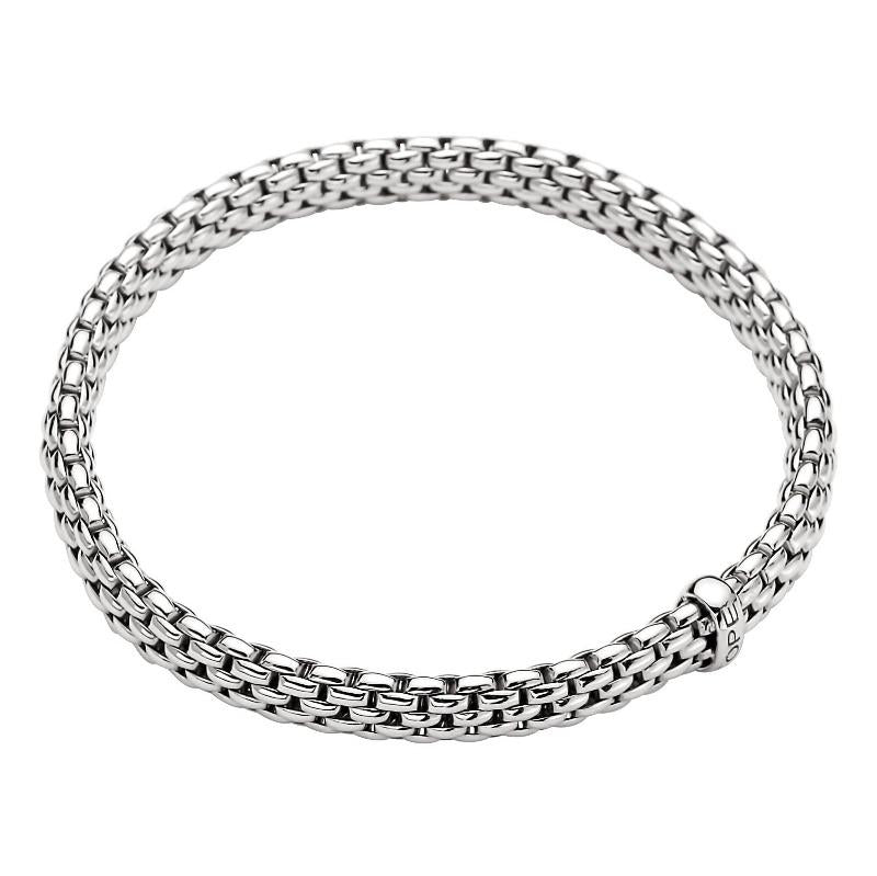 Fope Vendome 18ct White Gold Bracelet D - S