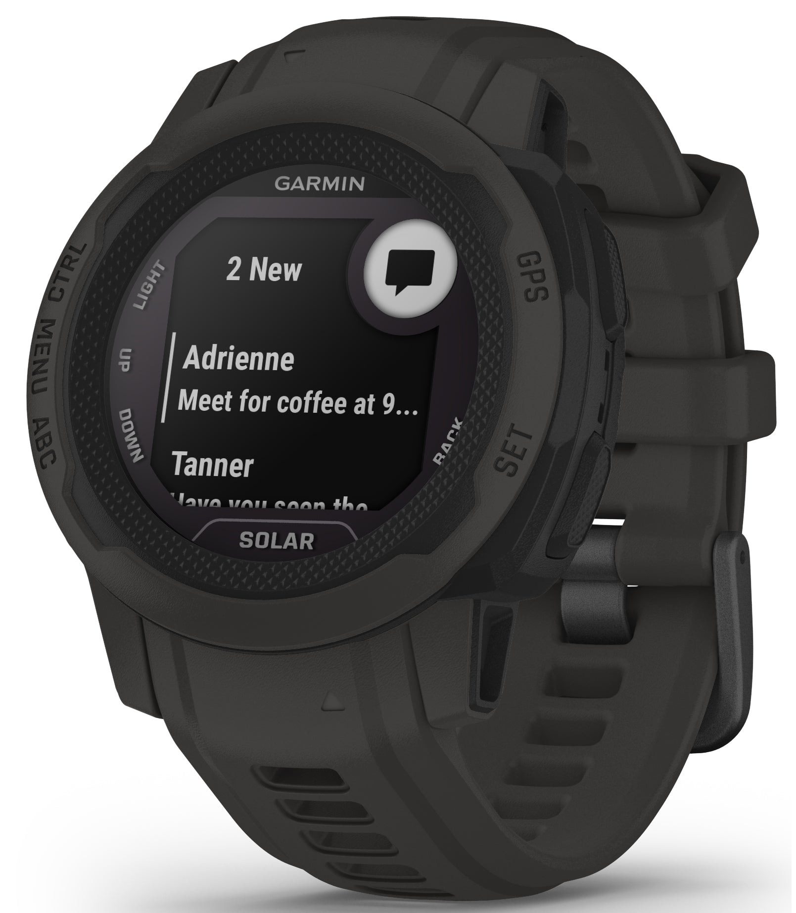 Garmin Instinct 2s Solar Gps Graphite Smartwatch