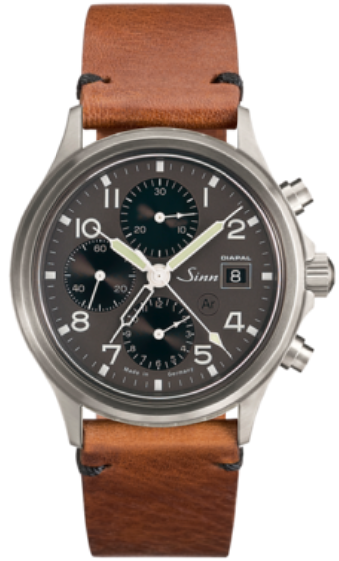 Sinn Watch 358 Diapal Vintage Cowhide Brown