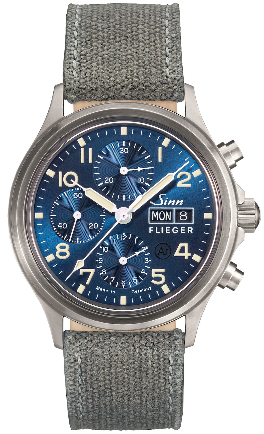 Sinn Watch 358 Sa Pilot B E Canvas Grey