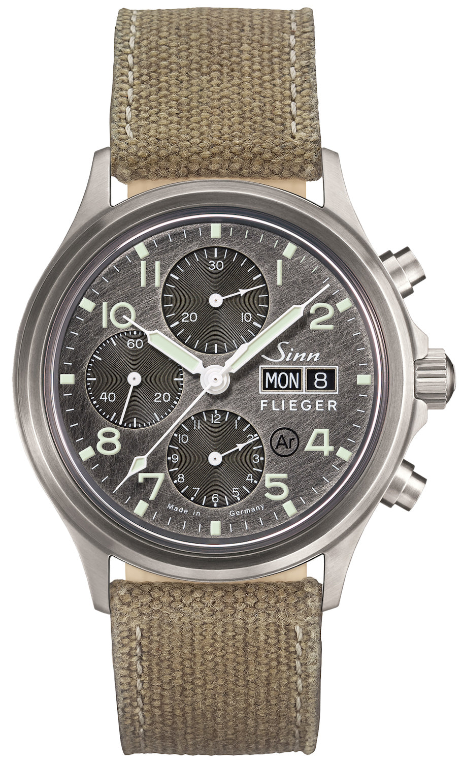 Sinn Watch 358 Sa Pilot Ds Canvas Beige