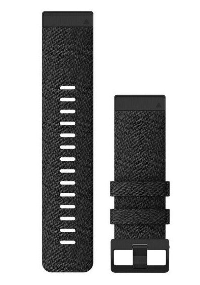 Garmin Strap Quickfit 26 Heathered Black Nylon