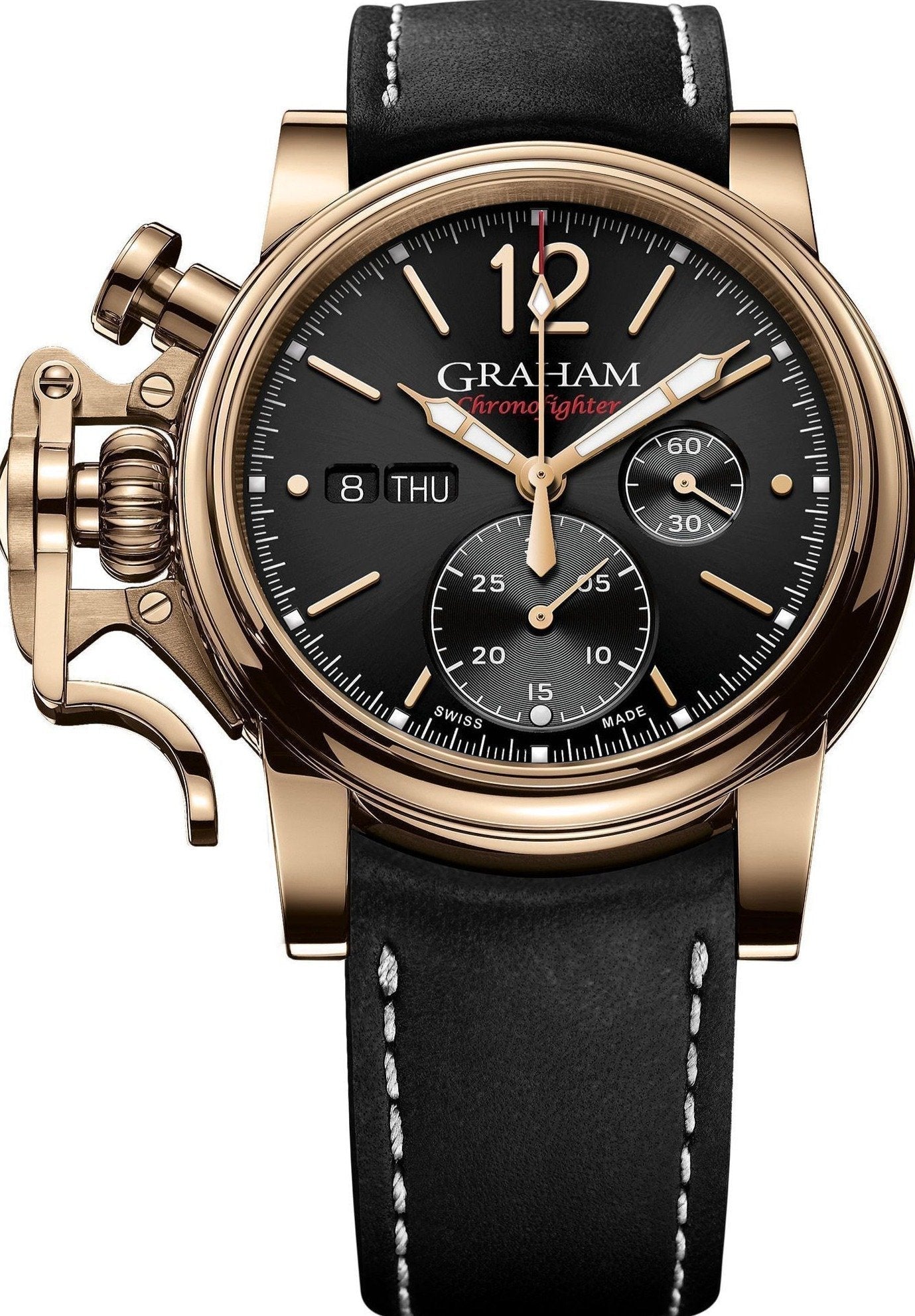 Graham Chronofighter Vintage Bronze Black