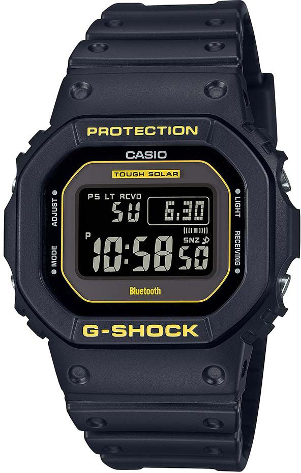 G-shock 5600 Black Caution Yellow Mens