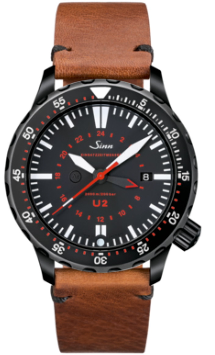 Sinn Watch U2 S - Ezm 5 Vintage Cowhide Brown