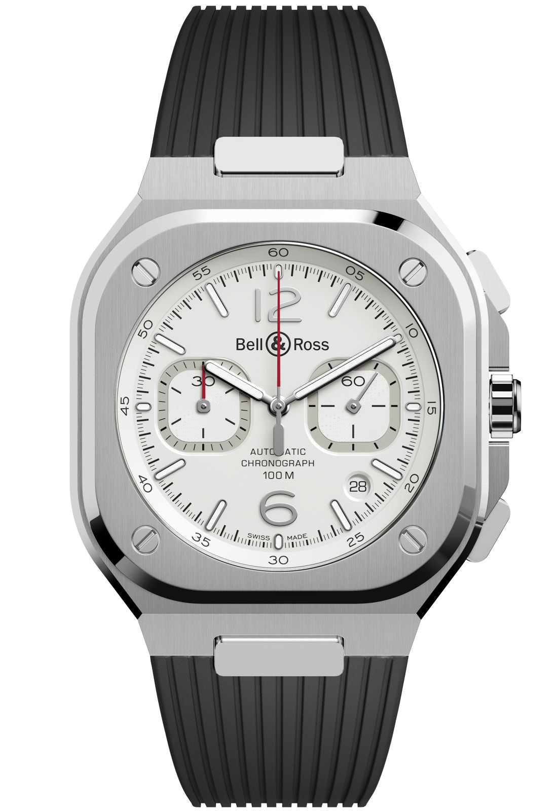 BellandRoss Watch Br 05 Chronograph White Hawk Limited Edition