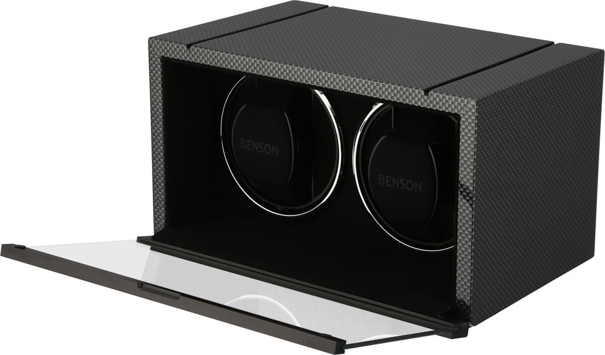 Benson Watch Winder Double Swiss Series 2.20 Carbon Fibre