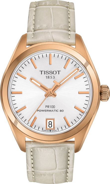 Tissot Watch Pr100 Powermatic 80 Ladies