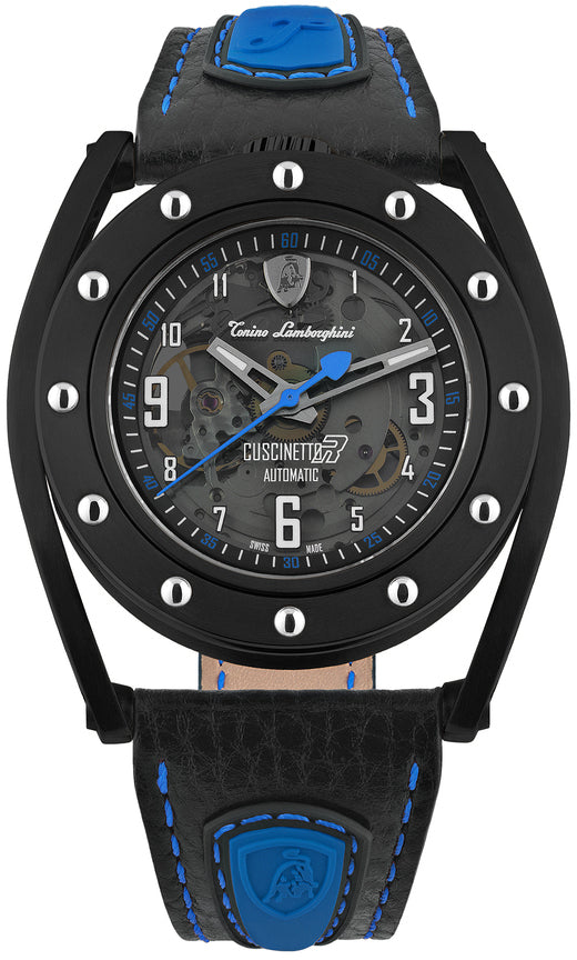 Tonino Lamborghini Watch Cuscinetto R Black Blue