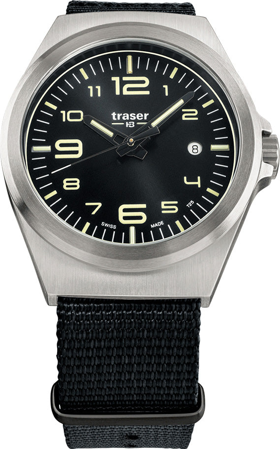 Traser H3 Watch P59 Essential M Black Dial