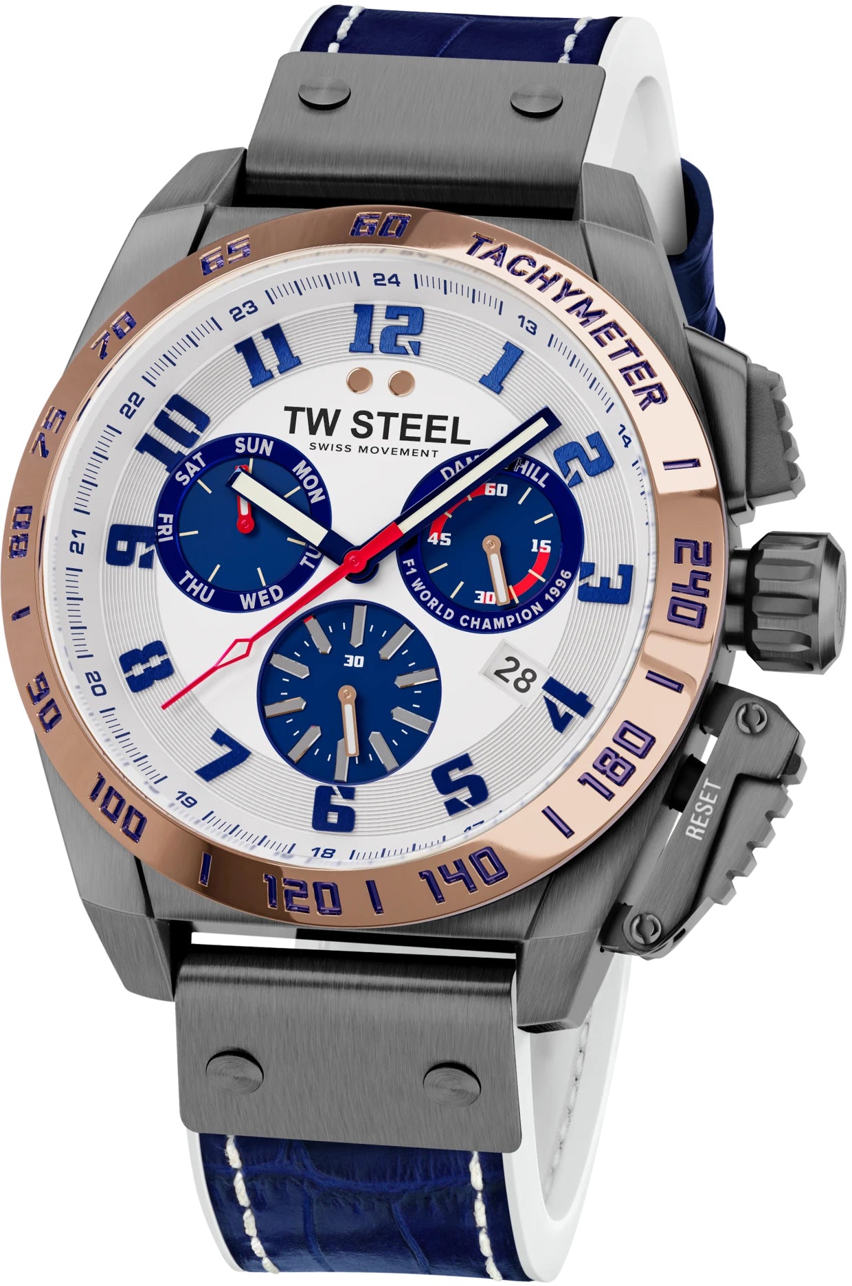 Tw Steel Watch Fast Lane Canteen Damon Hill Limited Edition