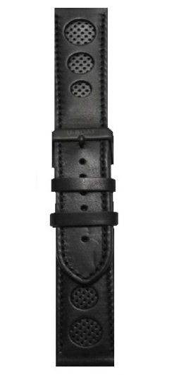 U-boat Strap 1341 20/20 Leather Black Steel Ipb Buckle