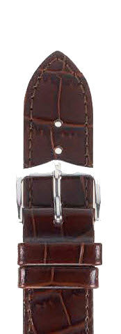 Hirsch Strap Louisianalook Brown Large 18mm