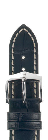 Hirsch Strap Modena Black Large 18mm