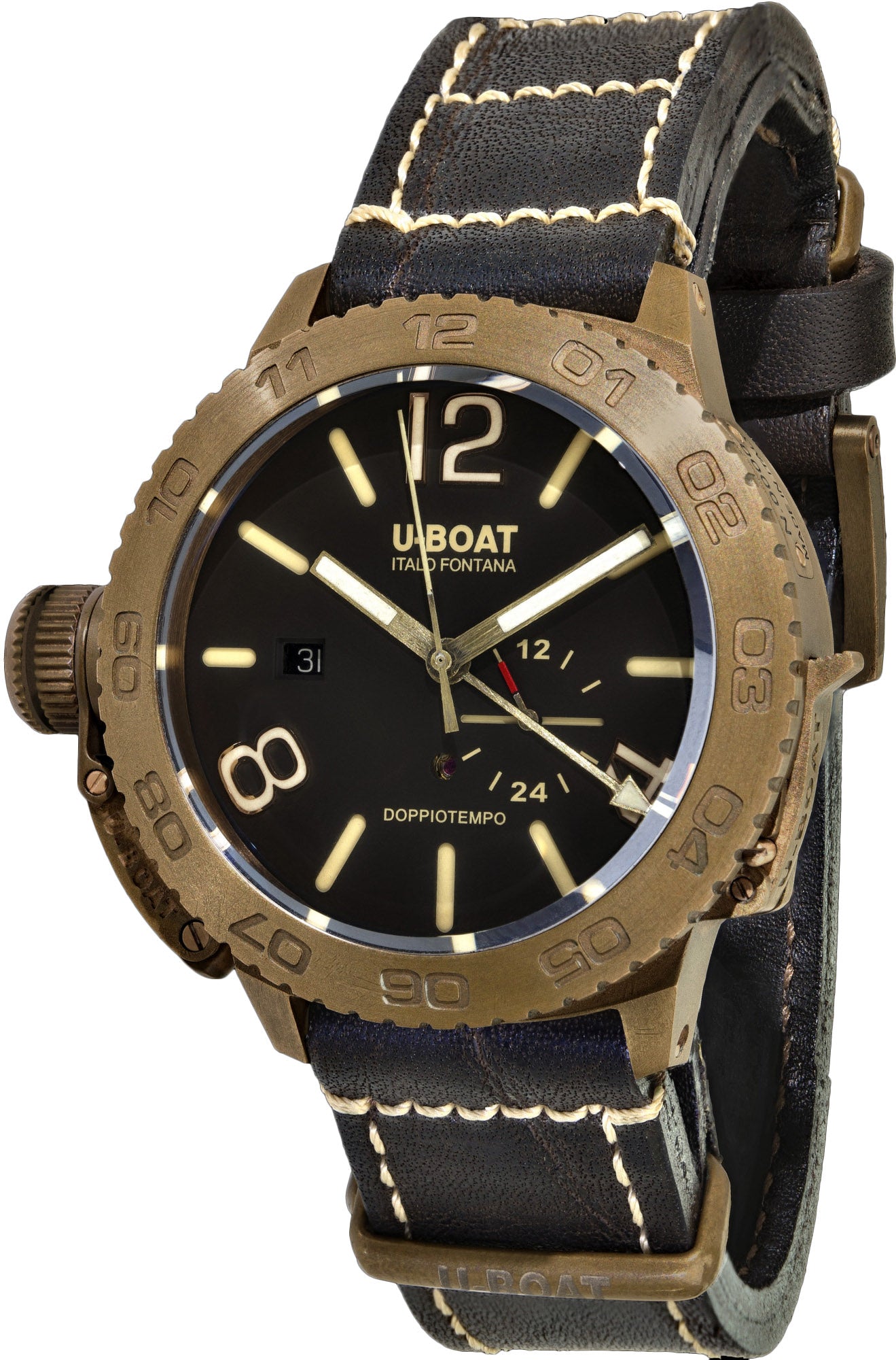 U-boat Watch Doppio Tempo Bronze