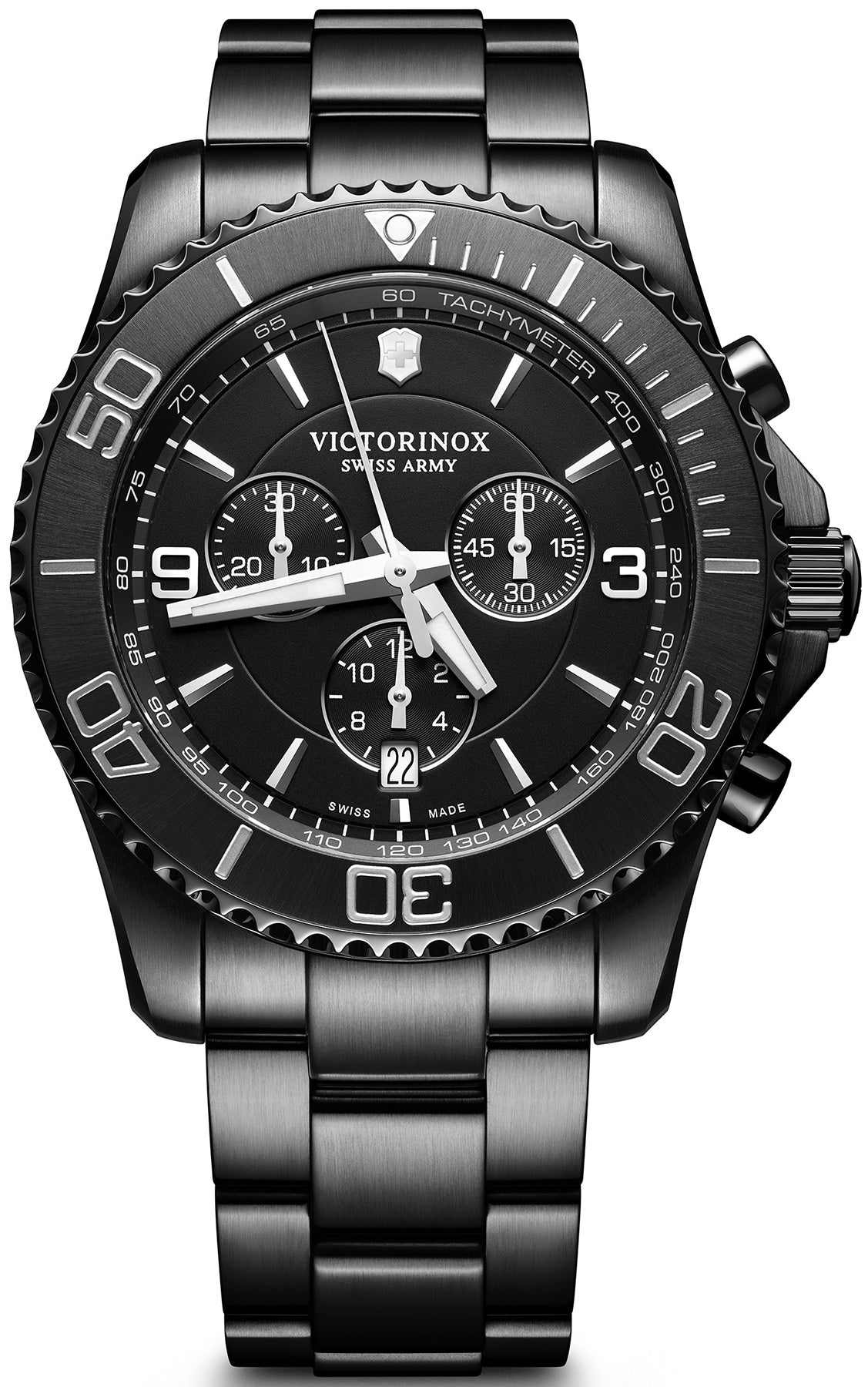 Victorinox Swiss Army Watch Maverick Chrono Black Edition