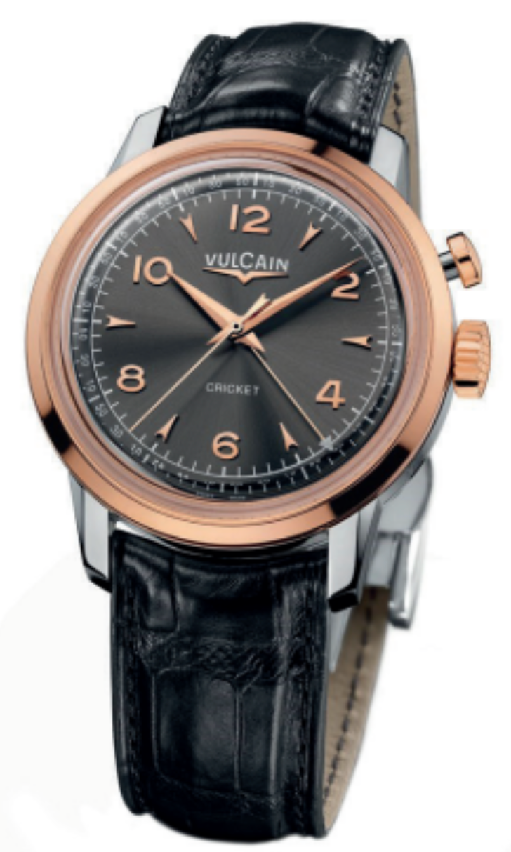 Vulcain Watch 50s Presidents Heritage Gold Steel