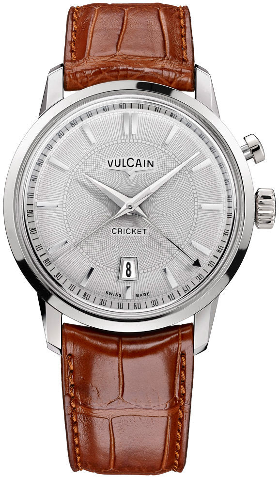 Vulcain Watch 50s Presidents Steel Silver