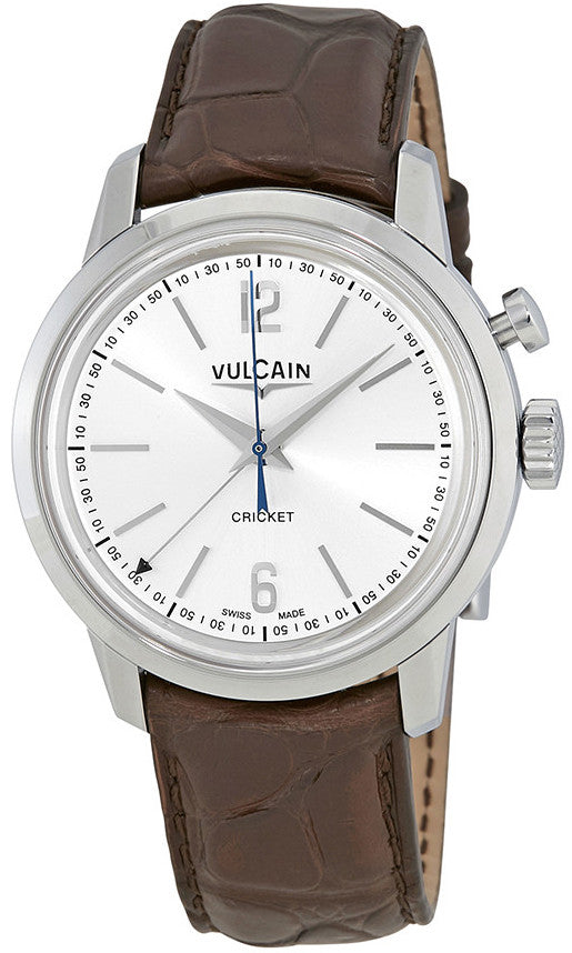 Vulcain Watch Cricket 50s Presidents Special Silver