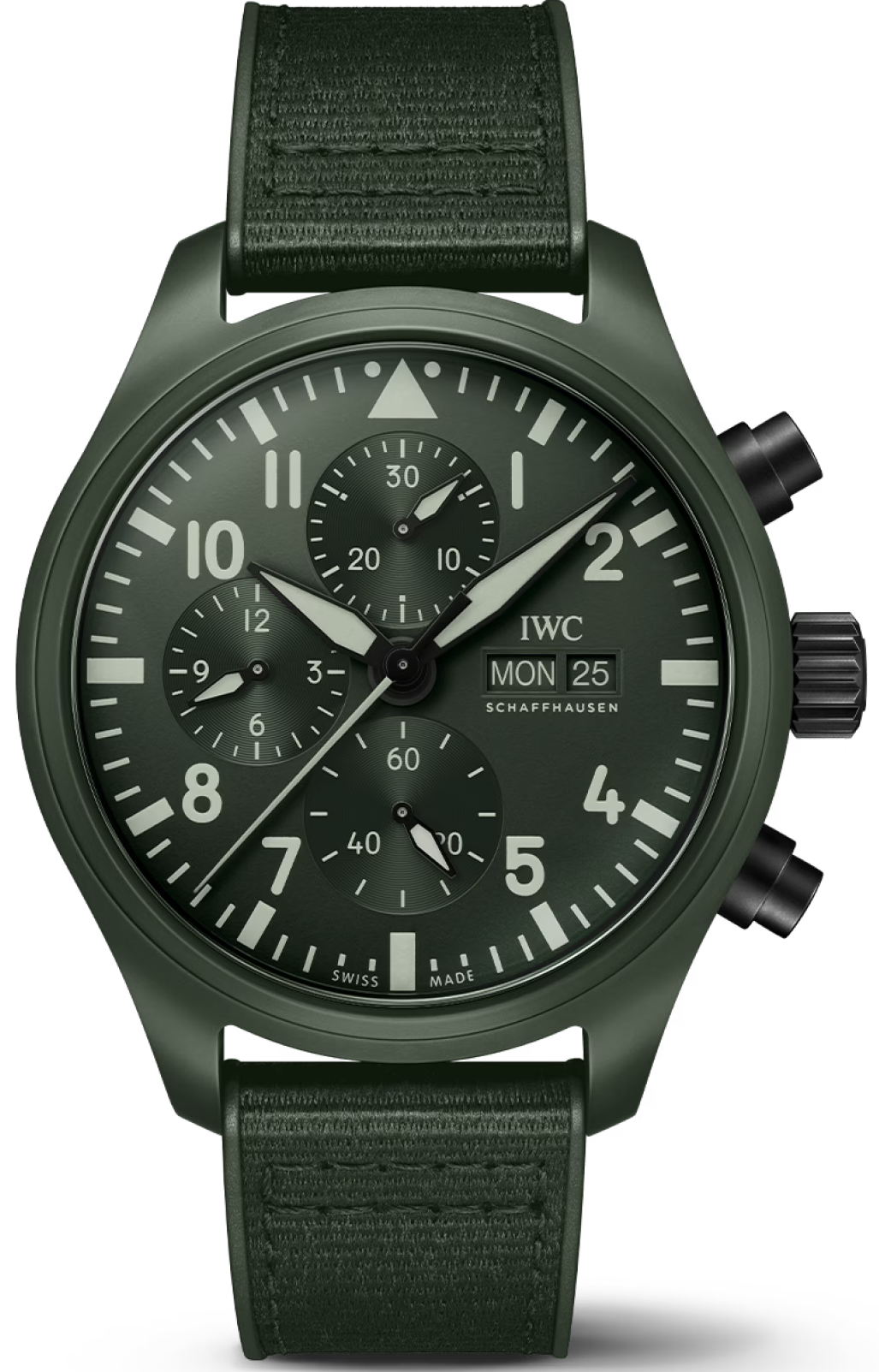 Iwc Pilots Chronograph Top Gun Edition Woodland